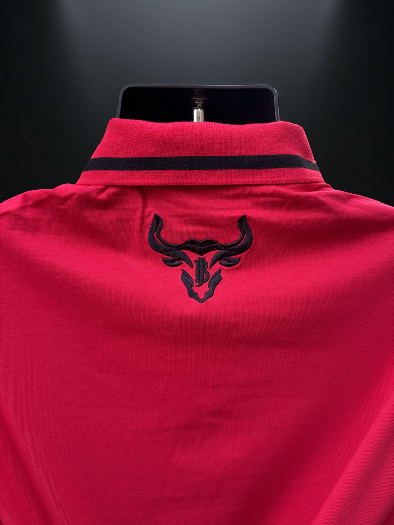 Red Aztec Polo